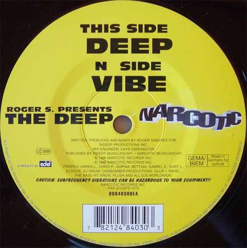 Cover Deep / Vibe Schallplatten Ankauf