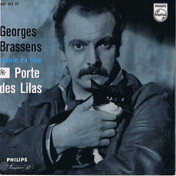 Cover Georges Brassens - Georges Brassens Chante Du Film Porte Des Lilas (7, EP) Schallplatten Ankauf