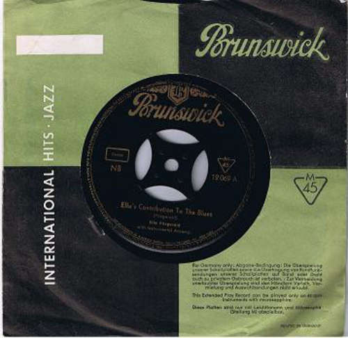 Cover Ella Fitzgerald - Ella's Contribution To The Blues (7) Schallplatten Ankauf