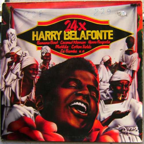 Cover Harry Belafonte - 24x Harry Belafonte (2xLP, Comp, Gat) Schallplatten Ankauf