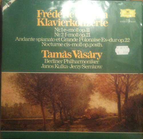 Cover Frédéric Chopin, Tamás Vásáry - Klavierkonzerte (2xLP, Comp) Schallplatten Ankauf