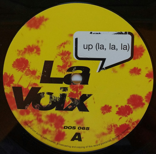 Cover La Voix - Up (La, La, La) (12) Schallplatten Ankauf