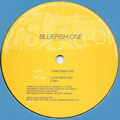 Cover Bluefish - One (12) Schallplatten Ankauf