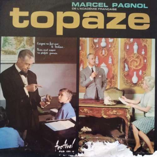 Cover Marcel Pagnol - Topaze (3xLP, Gat) Schallplatten Ankauf