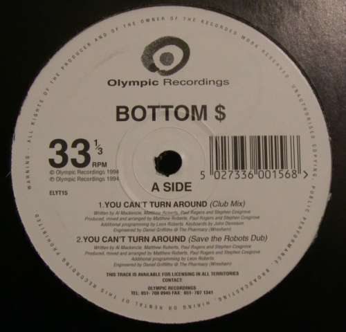 Bild Bottom $* - You Can't Turn Around (12) Schallplatten Ankauf