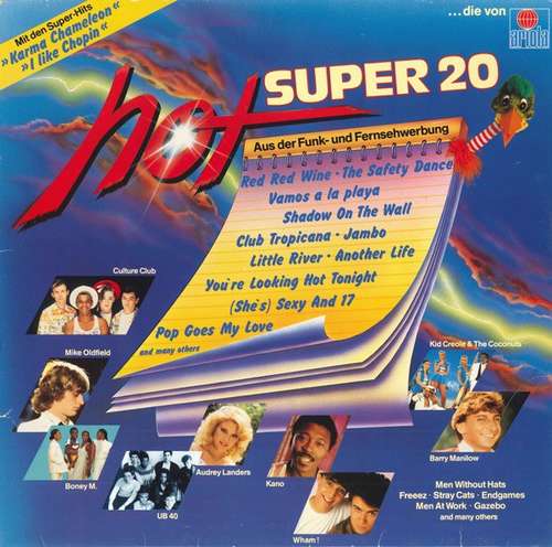 Cover Various - Hot Super 20 (LP, Comp) Schallplatten Ankauf