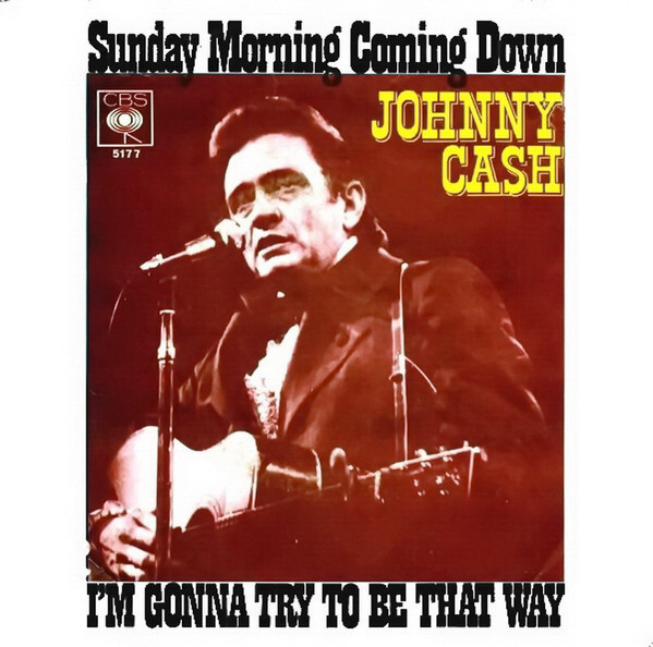 Bild Johnny Cash - Sunday Morning Coming Down / I'm Gonna Try To Be That Way (7) Schallplatten Ankauf