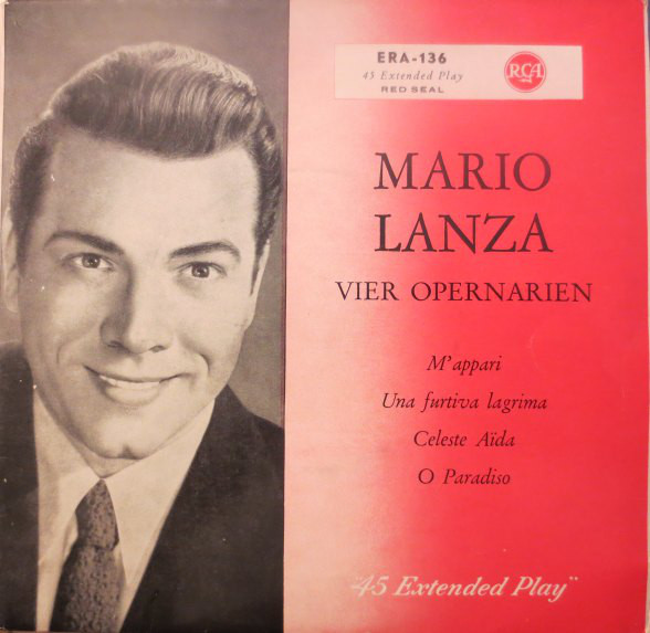 Bild Mario Lanza - Vier Opernarien (7, EP) Schallplatten Ankauf