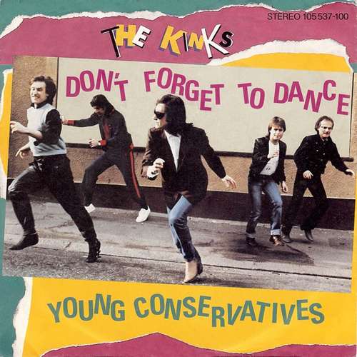Cover zu The Kinks - Don't Forget To Dance / Young Conservatives (7, Single) Schallplatten Ankauf