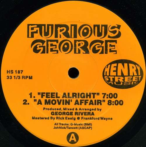 Cover Furious George - Feel Alright (12) Schallplatten Ankauf
