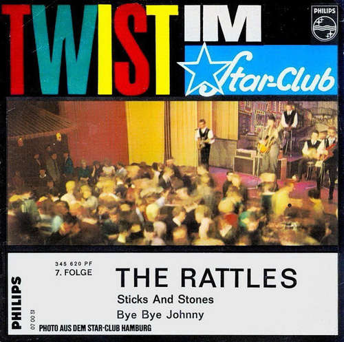 Cover The Rattles - Sticks And Stones (7, Single) Schallplatten Ankauf