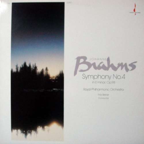 Cover Fritz Reiner Conducts The Royal Philharmonic Orchestra - Johannes Brahms Symphony No 4 In E Minor. Opus 98 (LP, Album) Schallplatten Ankauf