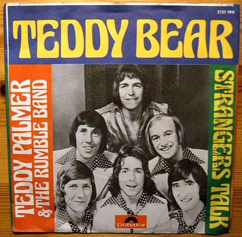 Cover Teddy Palmer & The Rumble Band - Teddy Bear (7, Single) Schallplatten Ankauf