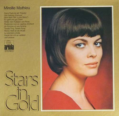 Cover Mireille Mathieu - Stars In Gold (2xLP, Comp + Box) Schallplatten Ankauf