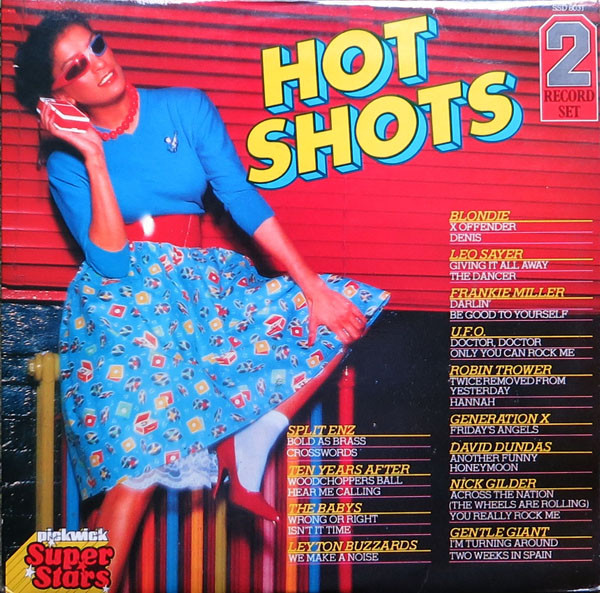 Cover Various - Hot Shots (2xLP, Comp) Schallplatten Ankauf