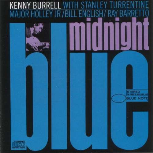 Cover Kenny Burrell - Midnight Blue (CD, Album, RE) Schallplatten Ankauf