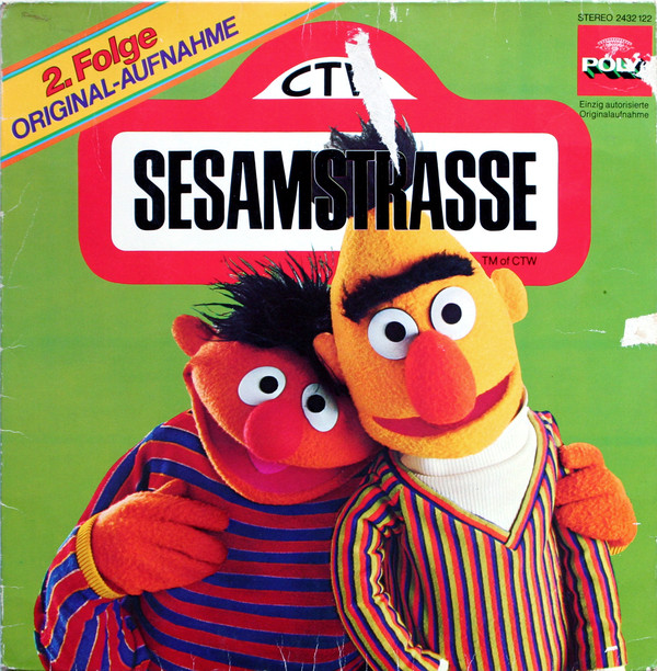 Cover Sesamstrasse - Sesamstrasse 2. Folge (LP) Schallplatten Ankauf