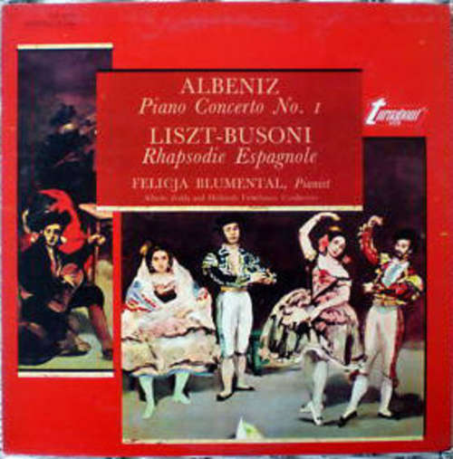 Cover Albeniz*, Liszt* - Busoni*, Felicja Blumental - Piano Concerto No. 1 / Rhapsodie Espagnole (LP, Album) Schallplatten Ankauf