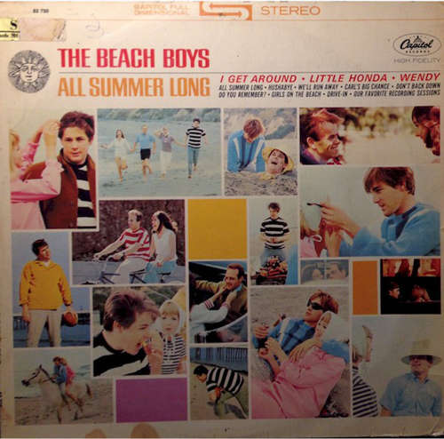 Cover The Beach Boys - All Summer Long (LP, Album) Schallplatten Ankauf