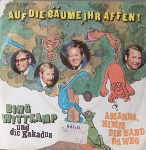 Cover Bing Wittkamp Und Die Kakadus - Auf Die Bäume, Ihr Affen! (7, Single) Schallplatten Ankauf