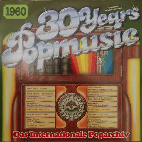 Cover Various - 30 Years Popmusic 1960 (LP, Comp, Mono) Schallplatten Ankauf