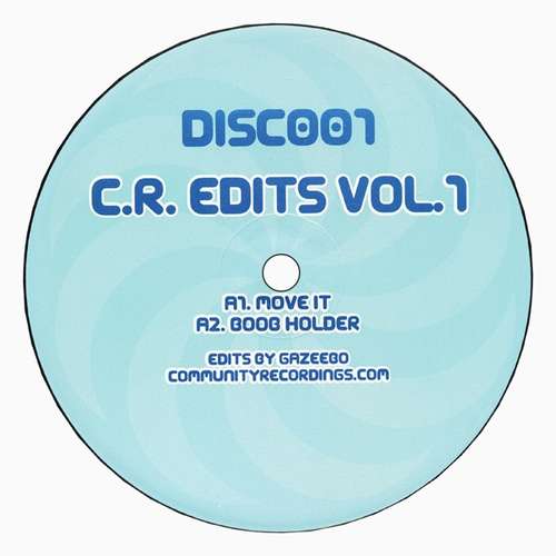 Cover C.R. Edits Vol. 1 Schallplatten Ankauf