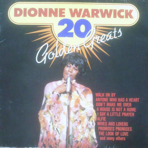 Cover Dionne Warwick - 20 Golden Greats (LP, Comp) Schallplatten Ankauf