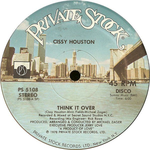 Cover Cissy Houston - Think It Over (12) Schallplatten Ankauf