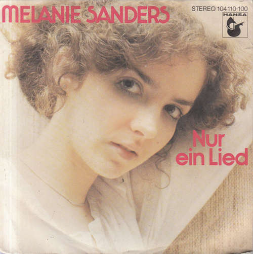 Cover Melanie Sanders - Nur Ein Lied (7, Single) Schallplatten Ankauf