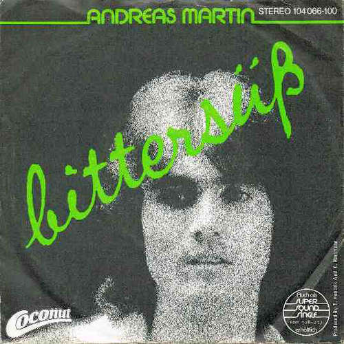 Cover Andreas Martin (2) - Bittersüß (7, Single) Schallplatten Ankauf