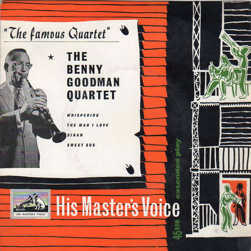 Cover The Benny Goodman Quartet - The Famous Quartet (7, EP) Schallplatten Ankauf