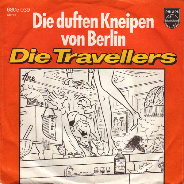 Cover Die Travellers - Die Duften Kneipen Von Berlin (7, Single) Schallplatten Ankauf