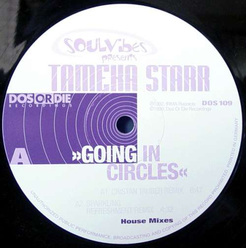 Cover Tameka Starr - Going In Circles (12) Schallplatten Ankauf