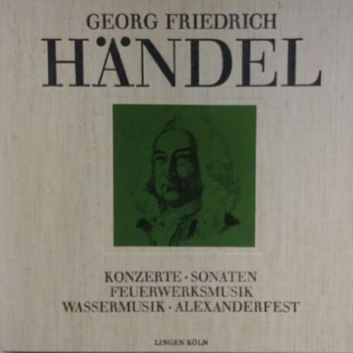 Cover Georg Friedrich Händel - Händel (5xLP, Album + Box) Schallplatten Ankauf