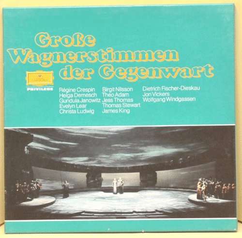 Cover Wagner* - Grosse Wagnerstimmen Der Gegenwart (2xLP, Album + Box) Schallplatten Ankauf