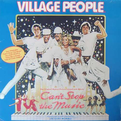 Cover Village People - Can't Stop The Music - The Original Soundtrack Album (LP, Album, Gat) Schallplatten Ankauf