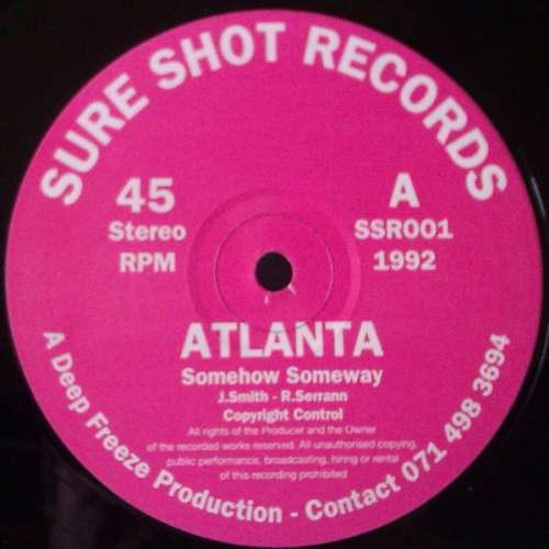 Cover Atlanta (3) - Somehow Someway (12) Schallplatten Ankauf
