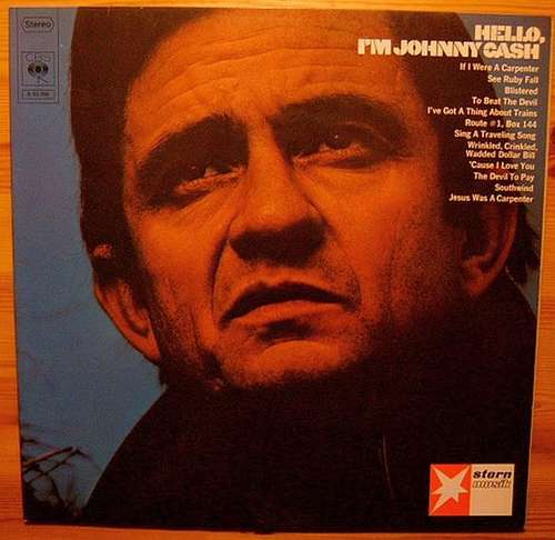 Cover Johnny Cash - Hello, I'm Johnny Cash (LP, Album) Schallplatten Ankauf