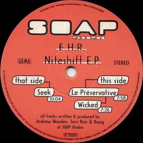 Cover Niteshift E.P. Schallplatten Ankauf