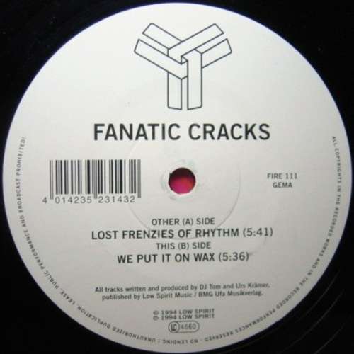 Cover Fanatic Cracks - Lost Frenzies Of Rhythm (12) Schallplatten Ankauf