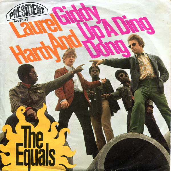 Cover The Equals - Laurel And Hardy / Giddy Up A Ding Dong (7, Single, Mono) Schallplatten Ankauf