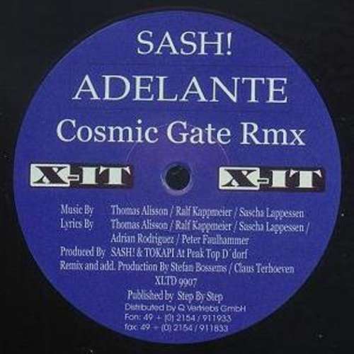 Cover Sash! - Adelante (12, Vin) Schallplatten Ankauf