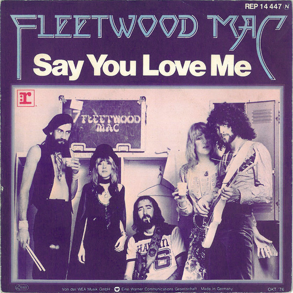 Cover Fleetwood Mac - Say You Love Me (7, Single) Schallplatten Ankauf
