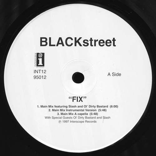 Cover Blackstreet - Fix (12) Schallplatten Ankauf