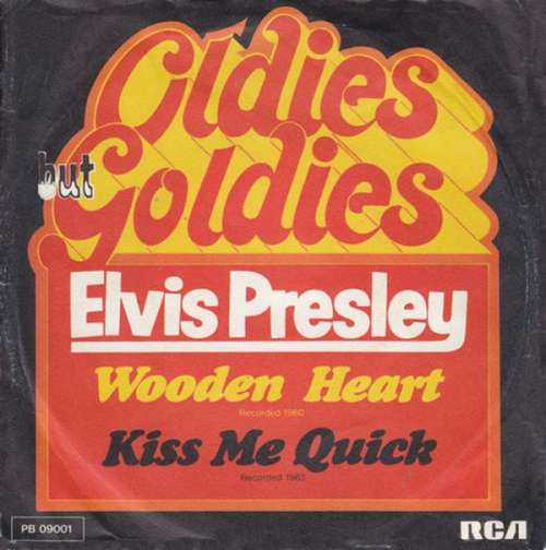 Cover Elvis Presley - Wooden Heart / Kiss Me Quick (7, Single) Schallplatten Ankauf