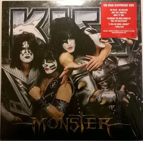 Cover Kiss - Monster (LP, Album, 180) Schallplatten Ankauf