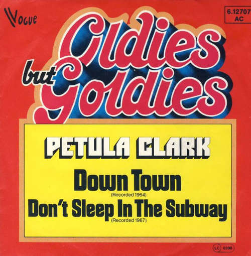 Cover Petula Clark - Down Town / Don't Sleep In The Subway (7, Single) Schallplatten Ankauf