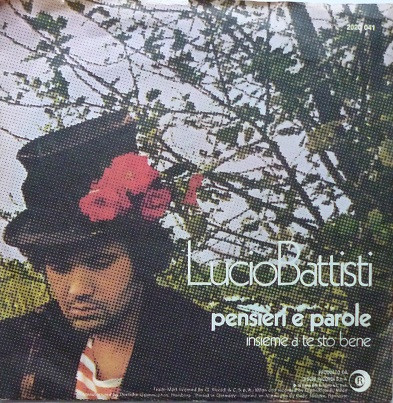 Cover Lucio Battisti - Pensieri E Parole (7, Single) Schallplatten Ankauf