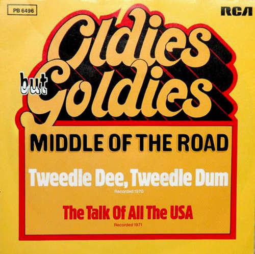 Cover Middle Of The Road - Tweedle Dee, Tweedle Dum / The Talk Of All The USA (7, Single) Schallplatten Ankauf