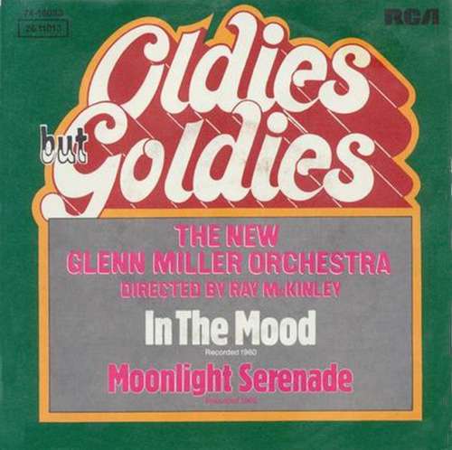 Cover The New Glenn Miller Orchestra - In The Mood / Moonlight Serenade (7, Single, RE) Schallplatten Ankauf
